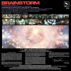 Brainstorm Soundtrack (James Horner) - CD Back cover