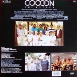 Cocoon: The Return Soundtrack (James Horner) - CD Back cover