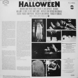 Halloween Soundtrack (John Carpenter) - CD Back cover