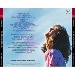 The Boy Who Could Fly Soundtrack (Bruce Broughton) - CD Back cover