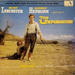 The Unforgiven Soundtrack (Dimitri Tiomkin) - CD cover