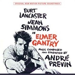 Elmer Gantry Soundtrack (Andr Previn) - CD cover