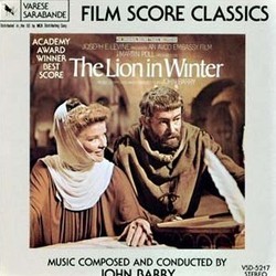 The Lion in Winter Soundtrack (John Barry) - CD cover