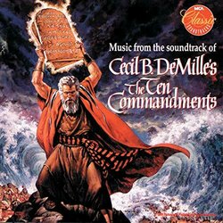 The Ten Commandments Soundtrack (Elmer Bernstein) - CD cover