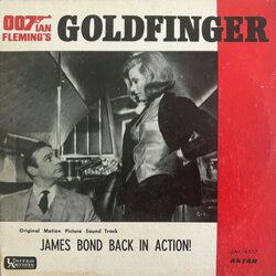 Goldfinger Soundtrack (John Barry) - CD cover