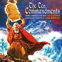 The Ten Commandments Soundtrack (Elmer Bernstein) - CD cover