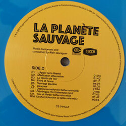 La Plante sauvage Soundtrack (Alain Goraguer) - CD Back cover