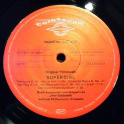 Supergirl Soundtrack (Jerry Goldsmith) - cd-inlay