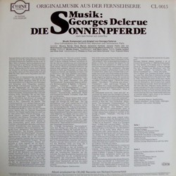 Die Sonnenpferde Soundtrack (Georges Delerue) - CD Back cover