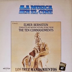 The Ten Commandments Soundtrack (Elmer Bernstein) - CD cover