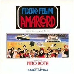 Amarcord Soundtrack (Nino Rota) - CD cover