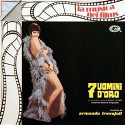 Sette Uomini D'Oro Soundtrack (Armando Trovajoli) - CD cover