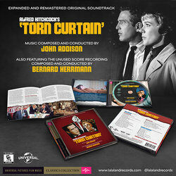 Torn Curtain Soundtrack (John Addison, Bernard Herrmann) - cd-inlay