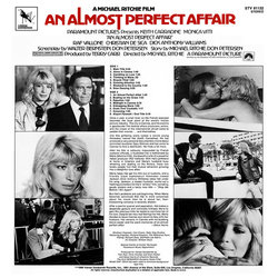 An Almost Perfect Affair Soundtrack (Georges Delerue) - CD Back cover