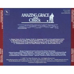 Amazing Grace and Chuck Soundtrack (Elmer Bernstein) - CD Back cover