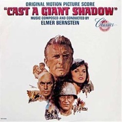 Cast a Giant Shadow Soundtrack (Elmer Bernstein) - CD cover