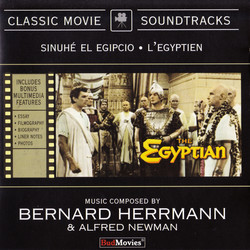 The Egyptian Soundtrack (Bernard Herrmann, Alfred Newman) - CD cover