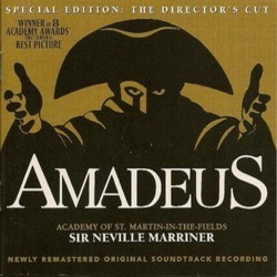 Amadeus Soundtrack (Wolfgang Amadeus Mozart) - CD cover