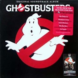 Ghostbusters Soundtrack (Various Artists, Elmer Bernstein) - CD cover