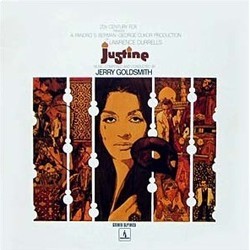 Justine Soundtrack (Jerry Goldsmith) - CD cover