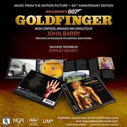 Goldfinger Soundtrack (John Barry) - cd-inlay