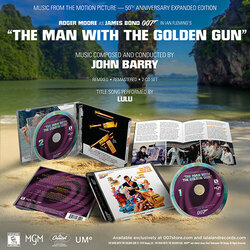 The Man with the Golden Gun Soundtrack (John Barry) - cd-inlay