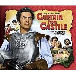 Captain from Castile Soundtrack (Alfred Newman) - CD cover