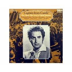 Captain from Castile Soundtrack (Alfred Newman) - CD cover