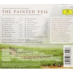 The Painted Veil Soundtrack (Alexandre Desplat) - CD Back cover