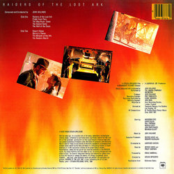 Raiders of the Lost Ark Soundtrack (John Williams) - CD Back cover