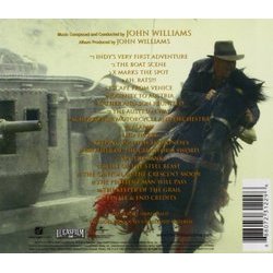 Indiana Jones and the Last Crusade Soundtrack (John Williams) - CD Back cover