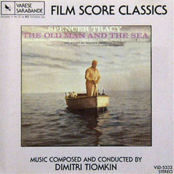 The Old Man and the Sea Soundtrack (Dimitri Tiomkin) - CD cover