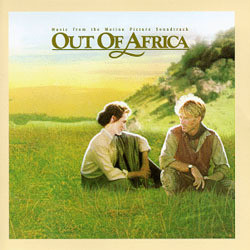 Out of Africa Soundtrack (John Barry) - CD cover