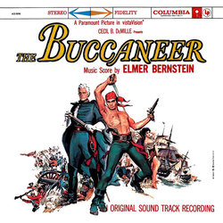 The Buccaneer Soundtrack (Elmer Bernstein) - CD cover