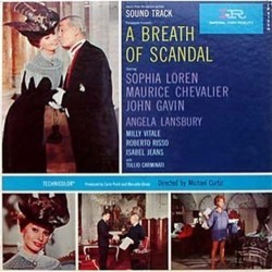 A Breath of Scandal Soundtrack (Alessandro Cicognini) - CD cover