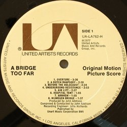 A Bridge too Far Soundtrack (John Addison) - cd-inlay