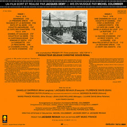 Une Chambre en ville Soundtrack (Michel Colombier) - CD Back cover