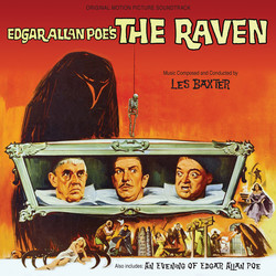 The Raven / An Evening of Edgar Allan Poe Soundtrack (Les Baxter) - CD cover