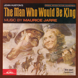 The Man Who Would Be King Soundtrack (Maurice Jarre) - CD cover