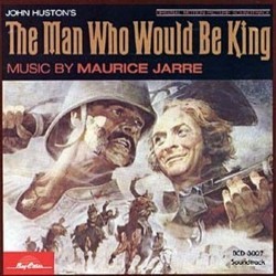 The Man Who Would Be King Soundtrack (Maurice Jarre) - CD cover