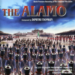 The Alamo Soundtrack (Dimitri Tiomkin) - CD cover