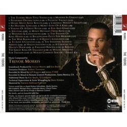 The Tudors Soundtrack (Trevor Morris) - CD Back cover