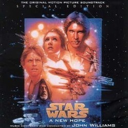 Star Wars: A New Hope Soundtrack (John Williams) - CD cover