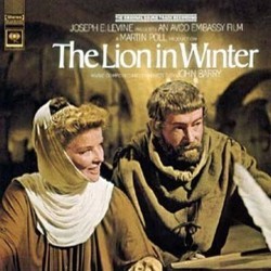 The Lion in Winter Soundtrack (John Barry) - CD cover