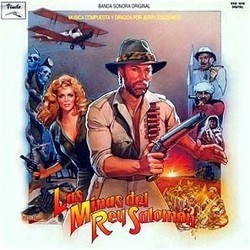 Las Minas del Rey Salomon Soundtrack (Jerry Goldsmith) - CD cover