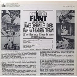 In Like Flint Soundtrack (Jerry Goldsmith) - CD Back cover