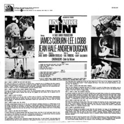 In Like Flint Soundtrack (Jerry Goldsmith) - CD Back cover