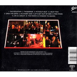 Star Trek V: The Final Frontier Soundtrack (Jerry Goldsmith) - CD Back cover