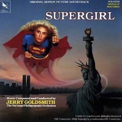 Supergirl Soundtrack (Jerry Goldsmith) - CD cover