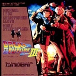 Back to the Future Part III Soundtrack (Alan Silvestri) - CD cover